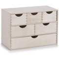 13193 schubladenelement 6-er birke 40 x 20 x 28 cm