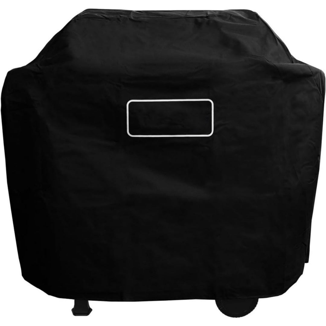 basic abdeckhaube schwarz regenschutz gasgrill plane abdeckung wetterschutz abdeckplane oxford gewebe142x52x94cm bxtxh