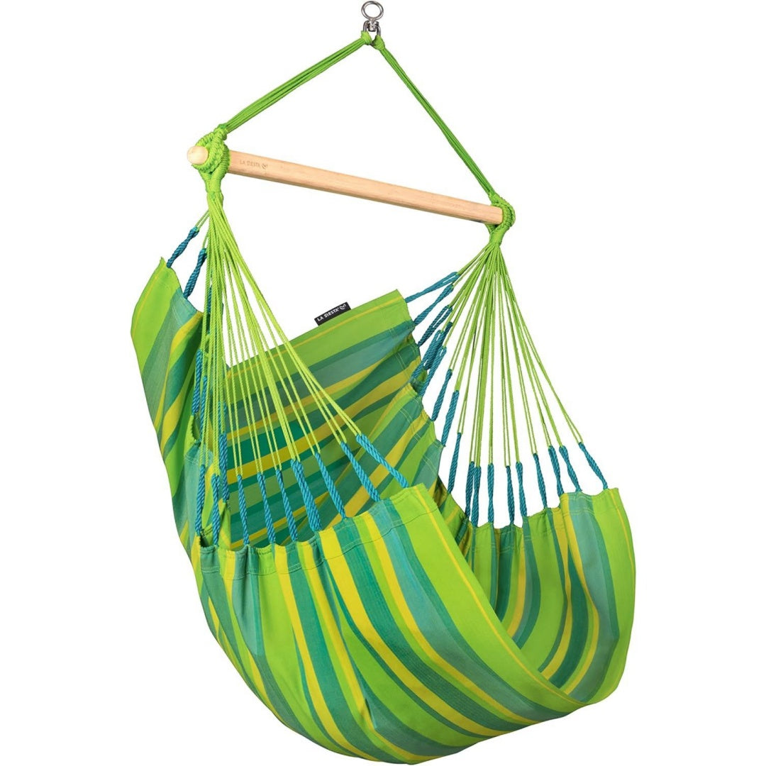 domingo basisgroesse - wetterfest mit bambusholz 360 drehbar grosszuegige masse - bequemer lime