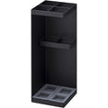 6719 umbrella stand black steelpolypropylene 11 x 11 x 30 cm